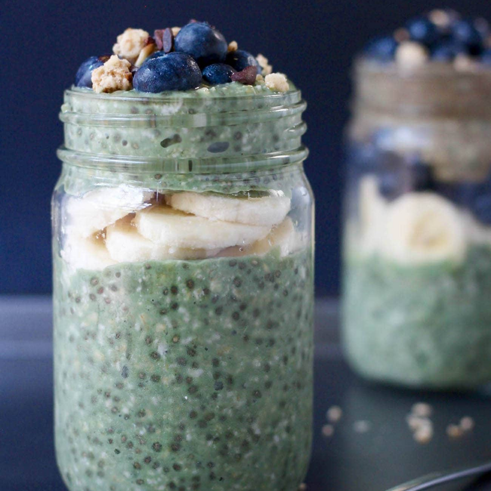 Supergreen Overnight Oats