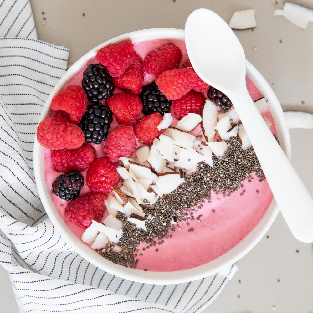 Summer Berry Protein bowl